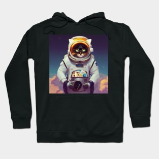 Cat astrounaut, space cat, space lover Hoodie